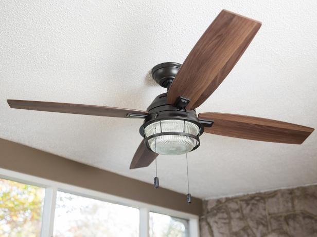 Ceiling fan install in Winder